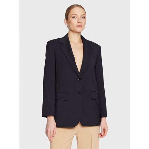 Weekend Max Mara Marynarka Ceci 23504109 Granatowy Relaxed Fit ze sklepu MODIVO w kategorii Marynarki damskie - zdjęcie 183921638