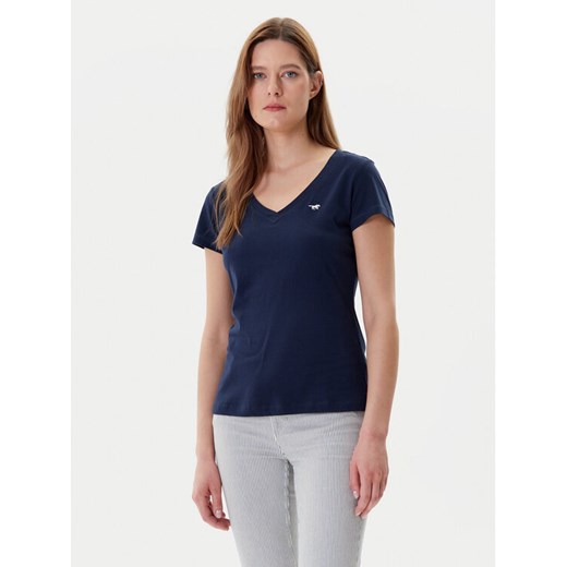 Mustang T-Shirt Beverly 1016517 Granatowy Slim Fit ze sklepu MODIVO w kategorii Bluzki damskie - zdjęcie 183921688