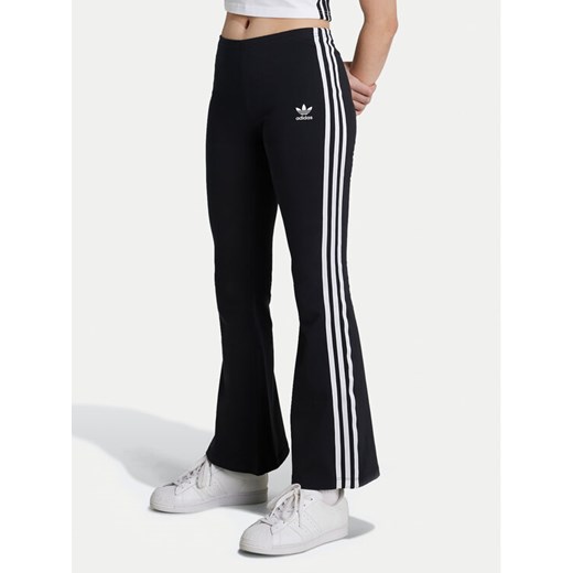 adidas Legginsy adicolor IY9785 Czarny Slim Fit ze sklepu MODIVO w kategorii Spodnie dziewczęce - zdjęcie 183921695