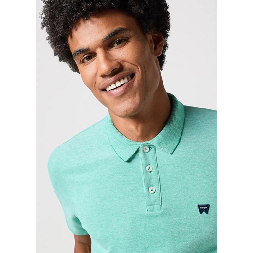 T-shirt męski zielony Wrangler