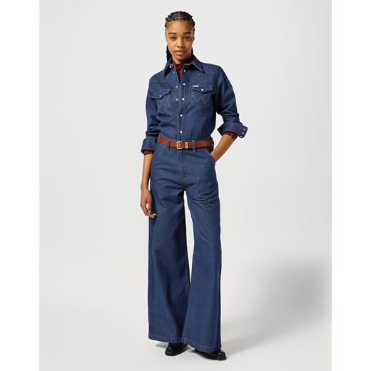 DAMSKI KOMBINEZON WRANGLER TROUSER COVERALL AGED BLUE 112356439 ze sklepu YouNeedit.pl w kategorii Jeansy damskie - zdjęcie 183923277