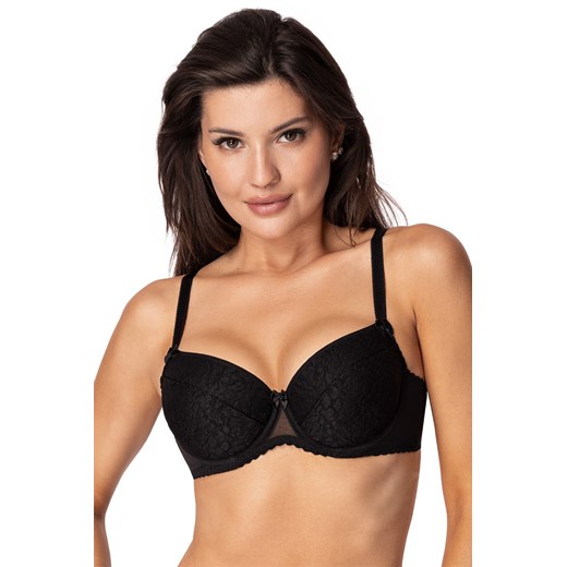 Biustonosz push-up PariPari Laila black ze sklepu kontri.pl w kategorii Biustonosze - zdjęcie 183923557