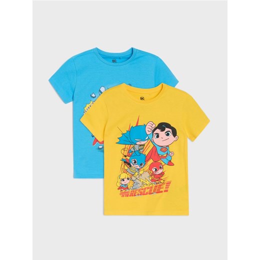 Sinsay - Koszulki 2 pack DC - wielobarwny ze sklepu Sinsay w kategorii T-shirty chłopięce - zdjęcie 183923719