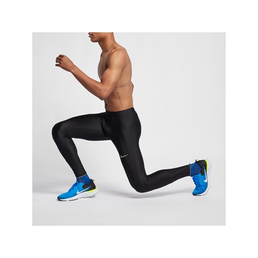 Męskie legginsy do biegania Nike - Czerń ze sklepu Nike poland w kategorii Spodnie męskie - zdjęcie 183923739
