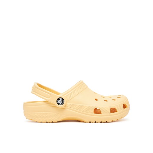 Klapki Crocs Classic Clog 206991 Pomarańczowy ze sklepu eobuwie.pl w kategorii Klapki dziecięce - zdjęcie 183924368