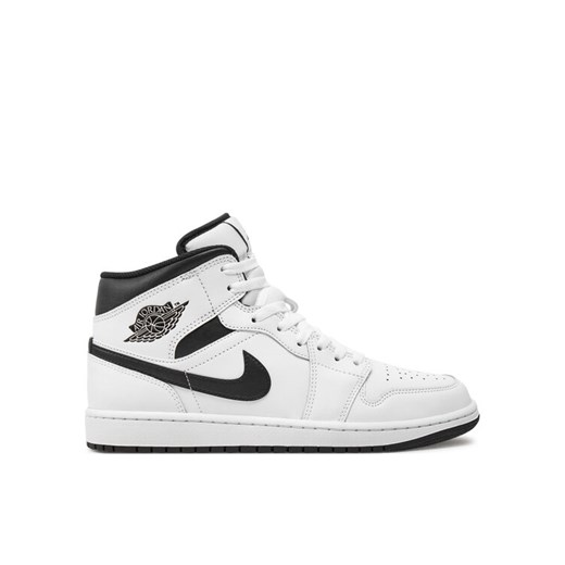 Sneakersy Nike Air Jordan 1 Mid DQ8426 132 Biały ze sklepu eobuwie.pl w kategorii Buty sportowe męskie - zdjęcie 183924396