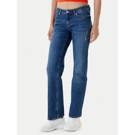 HUGO Jeansy Gamera_B 50541565 Niebieski Slim Fit ze sklepu MODIVO w kategorii Jeansy damskie - zdjęcie 183924825