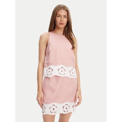 STAUD Top Mika R25S1148LN Różowy Regular Fit ze sklepu MODIVO w kategorii Bluzki damskie - zdjęcie 183924828