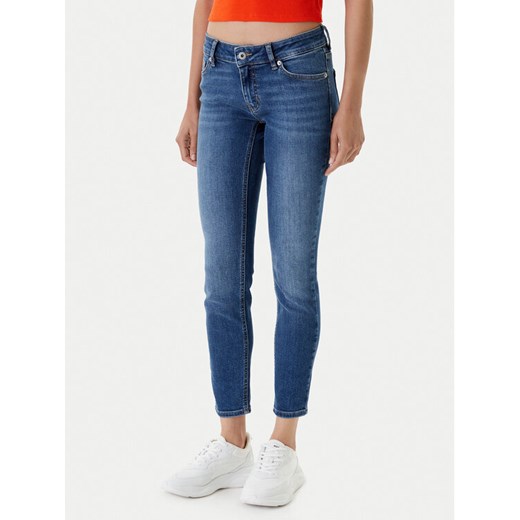 HUGO Jeansy Garuka_B 50544493 Niebieski Skinny Fit ze sklepu MODIVO w kategorii Jeansy damskie - zdjęcie 183924887