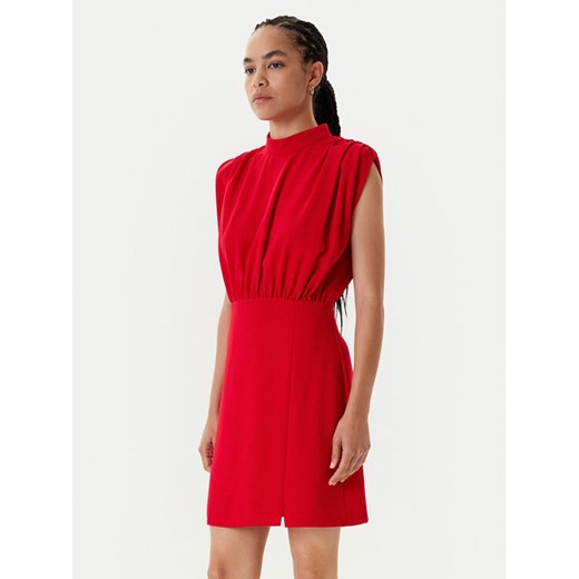 Morgan Sukienka koktajlowa 251-RESTY.F Czerwony Slim Fit ze sklepu MODIVO w kategorii Sukienki - zdjęcie 183924967