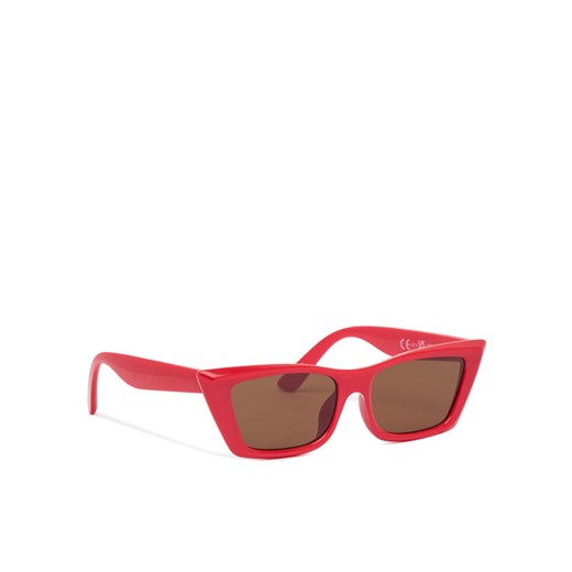 Pieces Okulary przeciwsłoneczne Pctrine Sunglass Box 175942 Czerwony ze sklepu MODIVO w kategorii Okulary przeciwsłoneczne damskie - zdjęcie 183924968