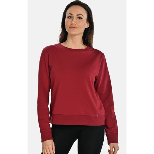 Bawełniana bluza damska czerwona Ellis, Kolor czerwony, Rozmiar L, Teyli ze sklepu Primodo w kategorii Bluzy damskie - zdjęcie 183925858