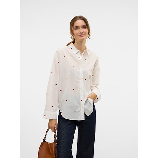Vero Moda Koszula w kolorze białym ze sklepu Limango Polska w kategorii Koszule damskie - zdjęcie 183926147
