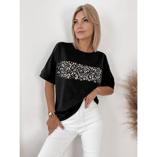 bluzka wintertime czarna one size ze sklepu UBRA w kategorii Bluzki damskie - zdjęcie 183926897