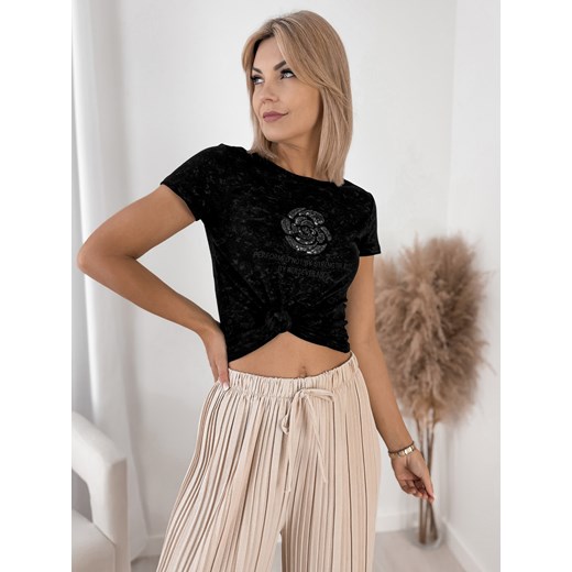 bluzka solana czarna l/xl ze sklepu UBRA w kategorii Bluzki damskie - zdjęcie 183926907
