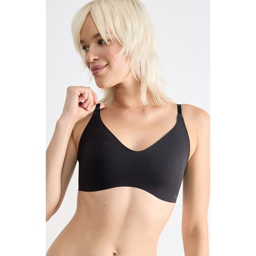 Sloggi biustonosz bralette ZERO Microfibre 2.0 10215243-0004, Kolor czarny, Rozmiar L, Sloggi ze sklepu Intymna w kategorii Biustonosze - zdjęcie 183927127