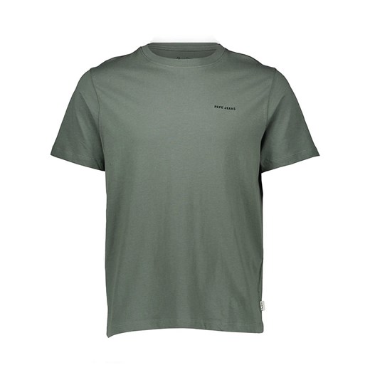 Pepe Jeans Koszulka w kolorze khaki ze sklepu Limango Polska w kategorii T-shirty męskie - zdjęcie 183927506