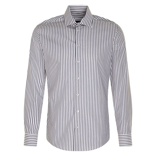 Seidensticker Koszula - Slim fit - w kolorze granatowo-białym Seidensticker 40 Limango Polska wyprzedaż