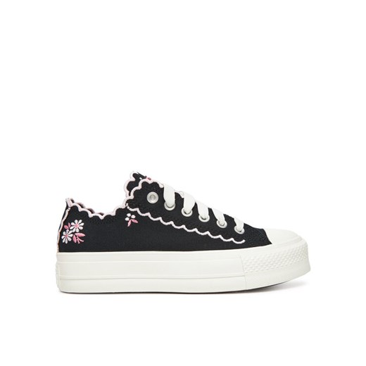 Trampki Converse Chuck Taylor All Star Lift A13529C Czarny ze sklepu eobuwie.pl w kategorii Trampki damskie - zdjęcie 183927889