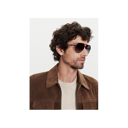 Okulary przeciwsłoneczne Armani Exchange 0AX2002 60008G Czarny Armani Exchange 61 eobuwie.pl