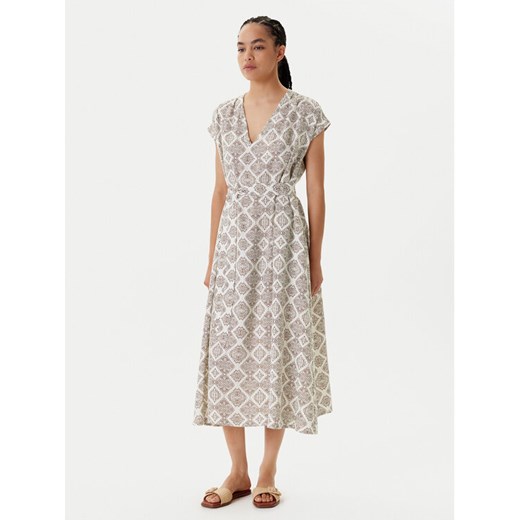 United Colors Of Benetton Sukienka letnia 4KPRDV0BB Beżowy Relaxed Fit ze sklepu MODIVO w kategorii Sukienki - zdjęcie 183928707