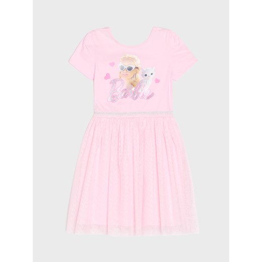 Sukienka dziewczęca Sinsay z bawełny w nadruki 