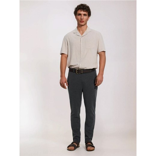 Sinsay - Spodnie slim fit - czarny ze sklepu Sinsay w kategorii Spodnie męskie - zdjęcie 183931435