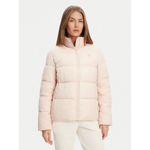 Guess Kurtka zimowa V4YL03 WFUD0 Różowy Regular Fit ze sklepu MODIVO w kategorii Kurtki damskie - zdjęcie 183932105