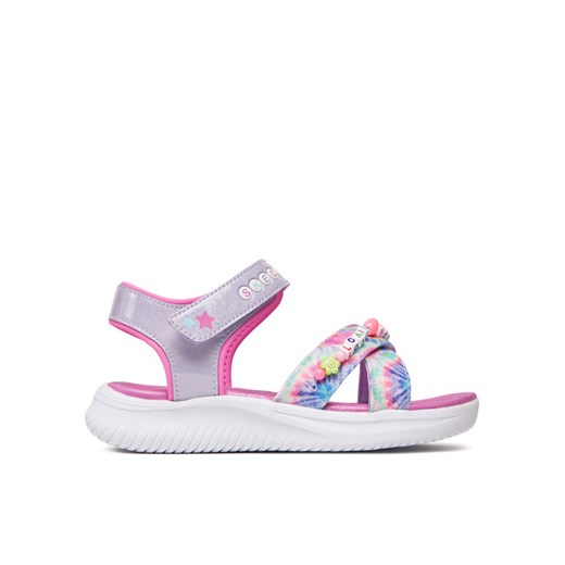Skechers Sandały Jumpsters Sandal-Tie Dye Bffs 303045L/LVMT Fioletowy ze sklepu MODIVO w kategorii Sandały dziecięce - zdjęcie 183932159