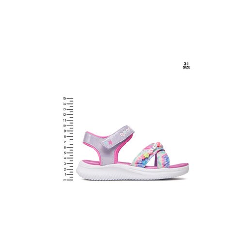 Sandały dziecięce Skechers na rzepy 