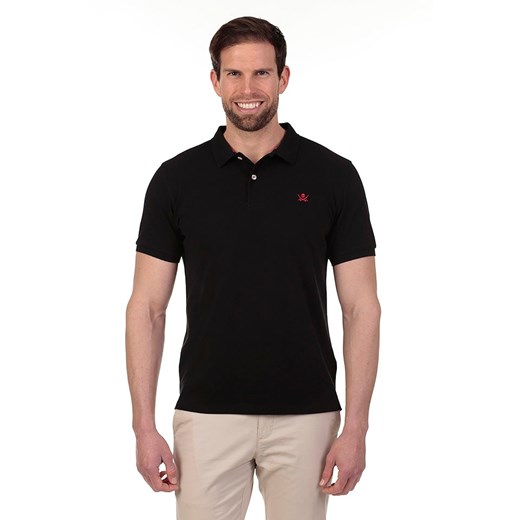 The Time of Bocha Koszulka polo w kolorze czarnym ze sklepu Limango Polska w kategorii T-shirty męskie - zdjęcie 183933337
