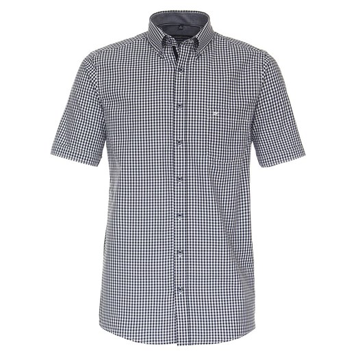 Koszula męska Casamoda szara casual z kołnierzykiem button down