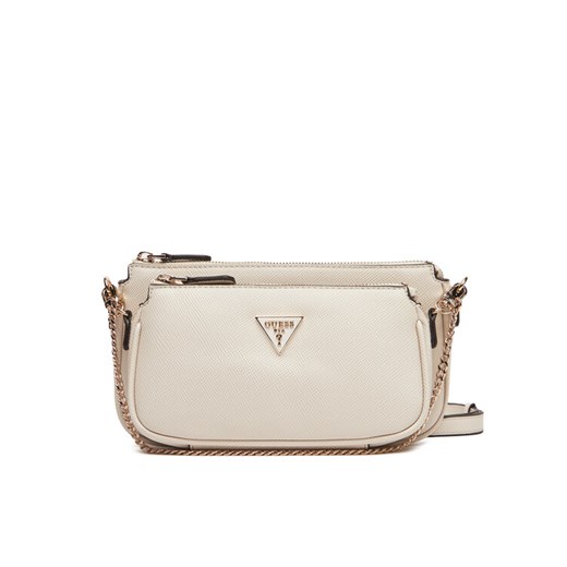Guess Torebka Noelle II Mini HWZG96 72710 Écru ze sklepu MODIVO w kategorii Torebki damskie - zdjęcie 183934707