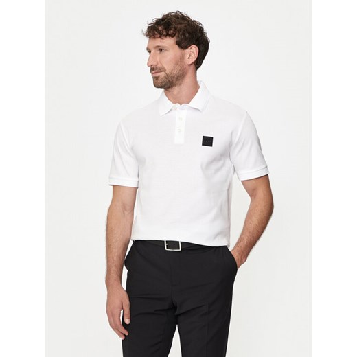 Boss Polo Parlay 143 50515596 Biały Regular Fit ze sklepu MODIVO w kategorii T-shirty męskie - zdjęcie 183934735
