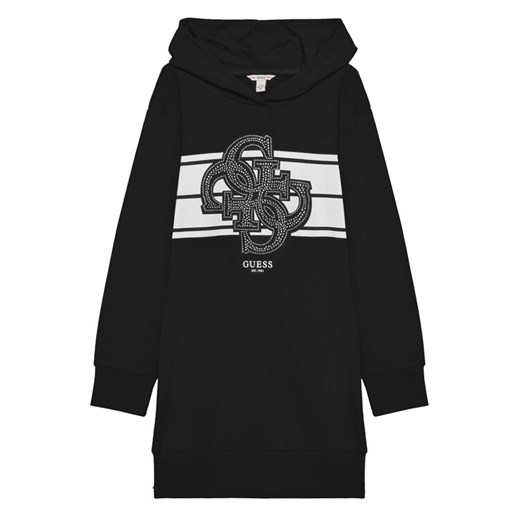 Guess Sukienka codzienna J5YK04 KA6R4 Czarny Regular Fit ze sklepu MODIVO w kategorii Sukienki dziewczęce - zdjęcie 183934777