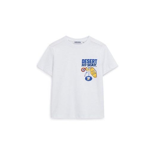 Original Marines T-Shirt DFP4205YM Biały Regular Fit ze sklepu MODIVO w kategorii T-shirty chłopięce - zdjęcie 183934806