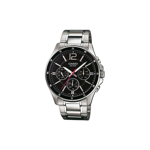 Casio Zegarek MTP-1374PD-1AVEF Srebrny ze sklepu MODIVO w kategorii Zegarki - zdjęcie 183934836