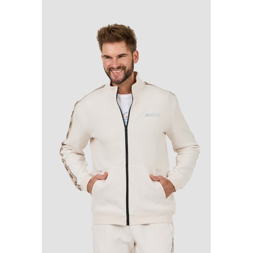 GUESS Beżowa bluza Mickey Full Zip, Rozmiar XXL ze sklepu outfit.pl w kategorii Bluzy męskie - zdjęcie 183936158