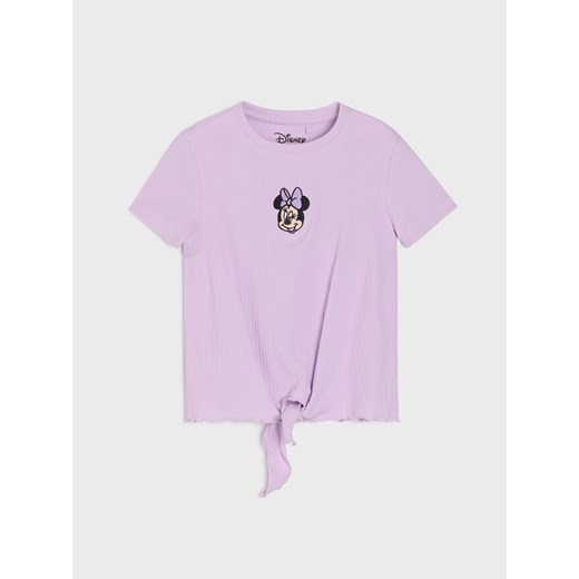 Sinsay - Komplet dzianinowy Minnie Mouse - fioletowy Sinsay 110 (4-5 l) Sinsay