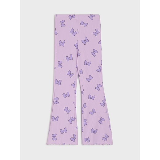 Sinsay - Komplet dzianinowy Minnie Mouse - fioletowy Sinsay 128 (7-8 l) Sinsay