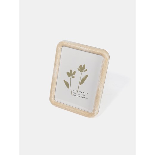 Sinsay - Ramka na zdjęcia - kremowy Sinsay One Size Sinsay