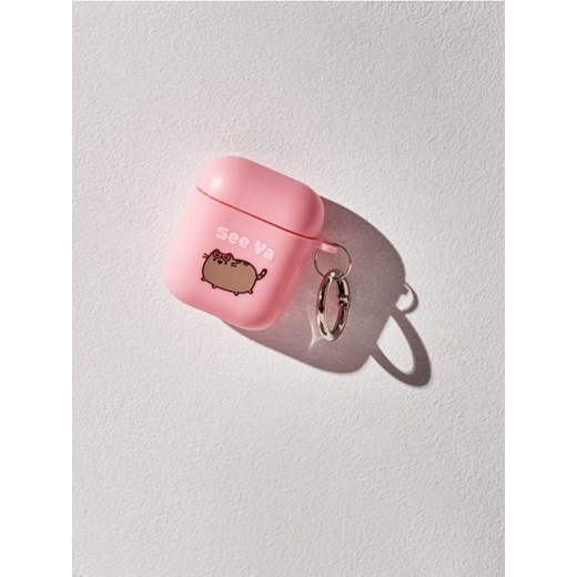 Sinsay - Etui na słuchawki bezprzewodowe Pusheen the Cat - różowy Sinsay One Size Sinsay
