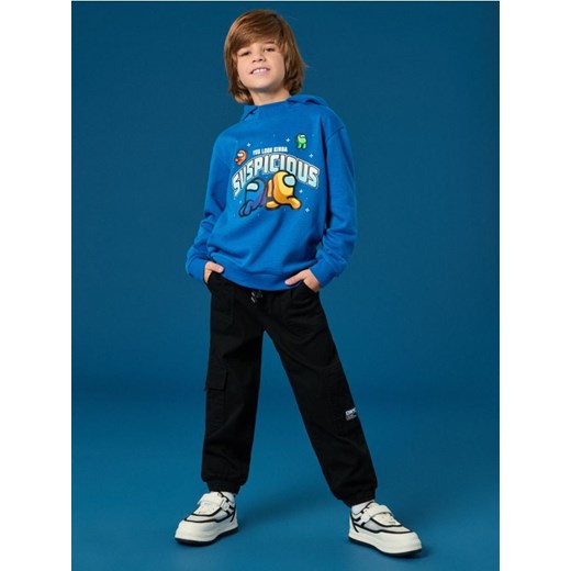 Sinsay - Bluza Among Us - mid blue ze sklepu Sinsay w kategorii Bluzy chłopięce - zdjęcie 183937147