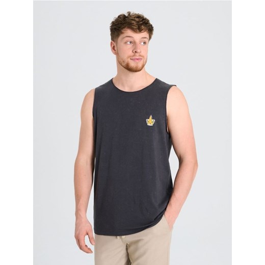 Sinsay - Tank top z nadrukiem na plecach Hot Wheels - szary ze sklepu Sinsay w kategorii T-shirty męskie - zdjęcie 183937188