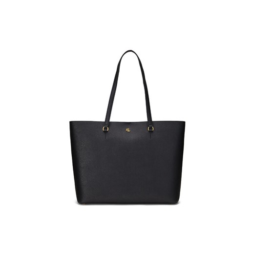 Torebka Lauren Ralph Lauren 431911655001 Czarny ze sklepu eobuwie.pl w kategorii Torby Shopper bag - zdjęcie 183937306