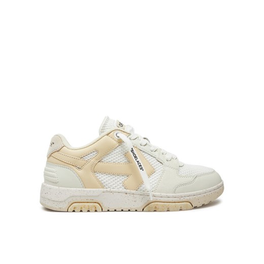 Off-White Sneakersy OMIA243G23LEA0010104 Écru ze sklepu MODIVO w kategorii Buty sportowe męskie - zdjęcie 183937917