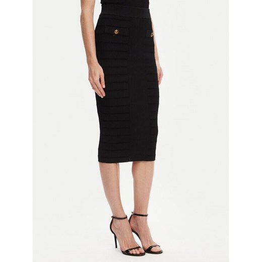Guess Spódnica midi W5YD66 Z0130 Czarny Slim Fit ze sklepu MODIVO w kategorii Spódnice - zdjęcie 183937925