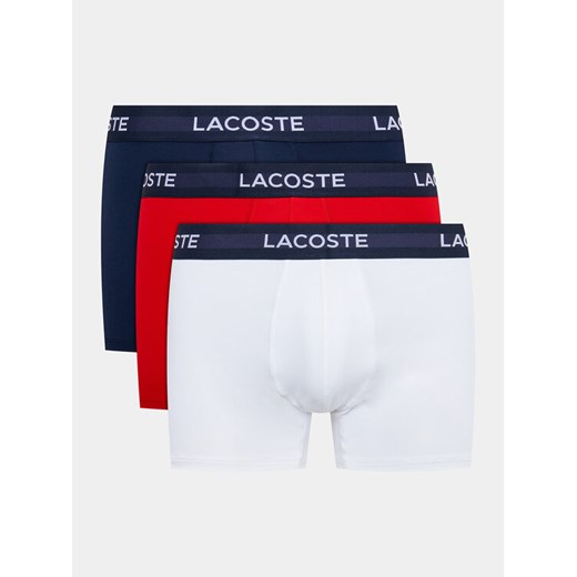 Lacoste Komplet 3 par bokserek 5H9623 Kolorowy ze sklepu MODIVO w kategorii Majtki męskie - zdjęcie 183937945
