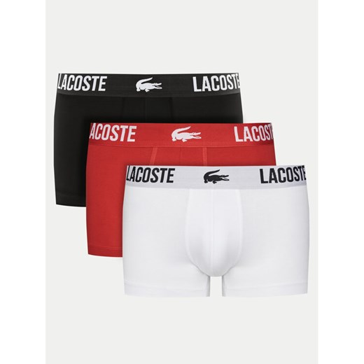 Lacoste Komplet 3 par bokserek 5H2393 Kolorowy ze sklepu MODIVO w kategorii Majtki męskie - zdjęcie 183937955