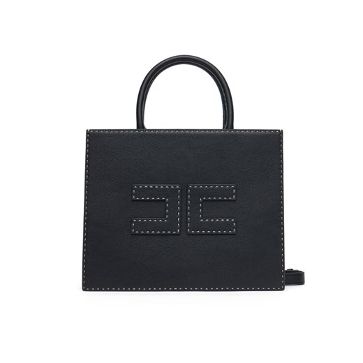 Elisabetta Franchi Torebka BS-09A-51E2-V460 Czarny ze sklepu MODIVO w kategorii Kuferki - zdjęcie 183938015
